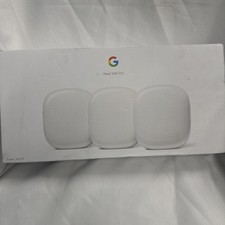 Google Nest Wifi Pro Tri-Band Wi-Fi 6E AXE5400 Mesh Router 3-pack 