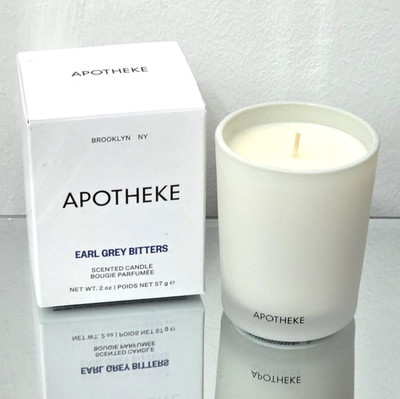 Apotheke Earl Grey Bitters Duftkerze 57g Reisegröße Neu in OVP