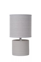 Tischlampe Keramik Nachttisch Wohnzimmer 26 Cm E14 Tischleuchte Blendarm