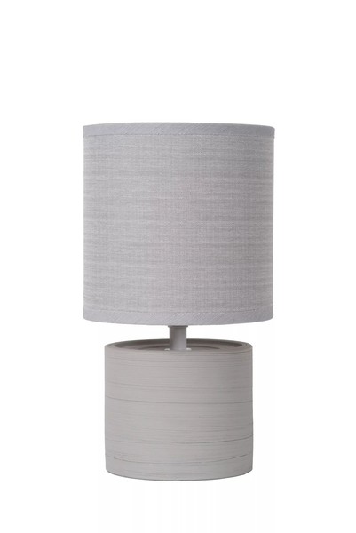 Tischlampe Keramik Nachttisch Wohnzimmer 26 Cm E14 Tischleuchte Blendarm-image