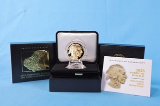 USA 50 $ 2025 W USA Buffalo 1 Oz Oro 9999 Prueba con EMBALAJE ORIGINAL (1)