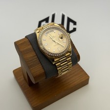 Rolex Day-Date 40MM President 228348 Champagne Baguette Factory Diamonds