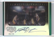 2014-15 Panini Gala Cinematic Signatures Jade 6/25 Andrew Nicholson #37 Auto 0a9