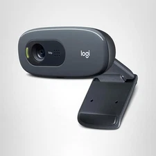 NEW Logitech C270 HD Webcam Video Conferencing Meeting 720p