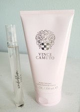 VINCE CAMUTO perfumed BODY CREAM 5 oz / And Matching perfumed SPRAY