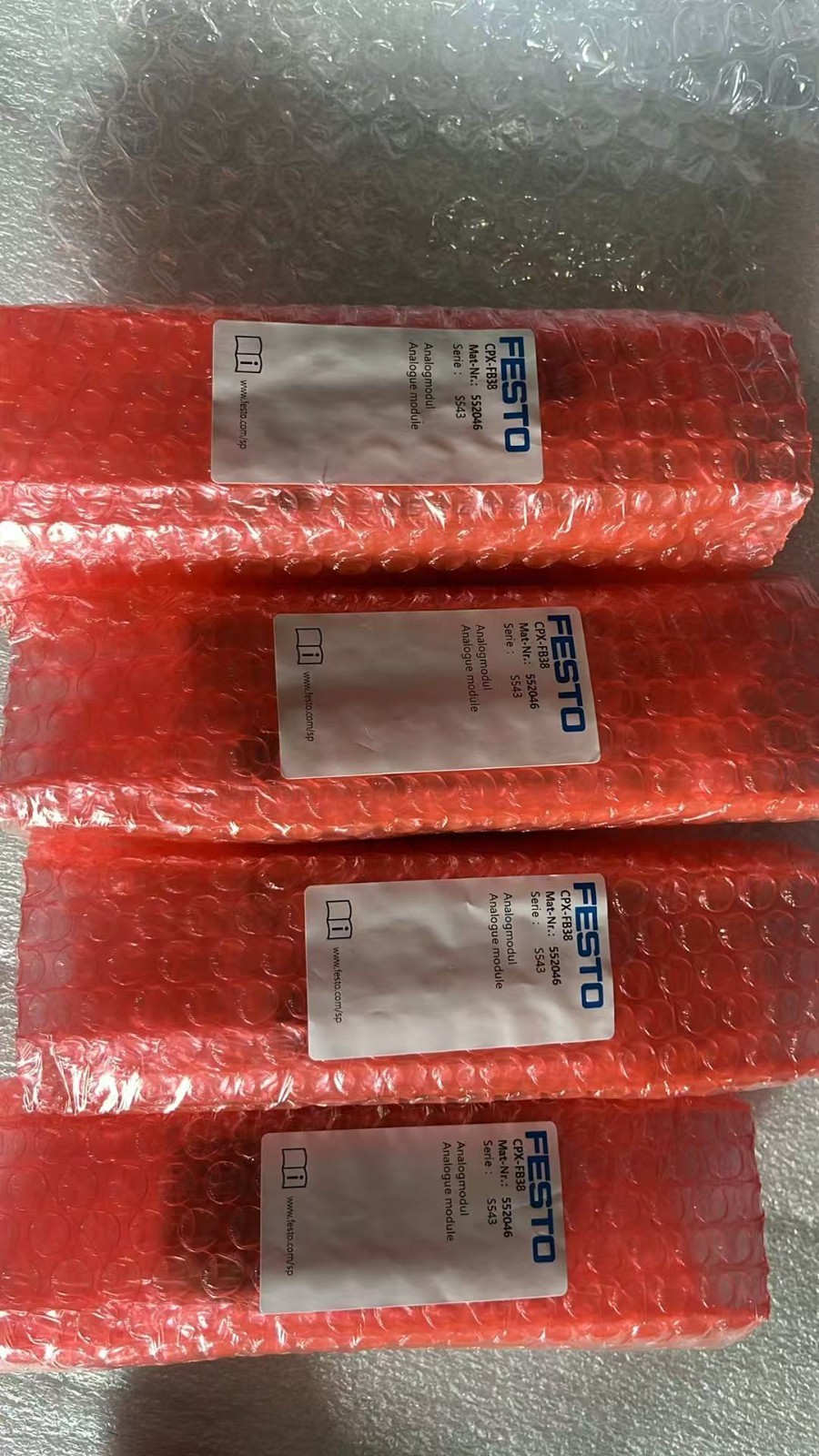 CPX-FB38 552046 New FESTO Fast delivery fedex/ ups