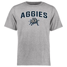 Men's Ash Utah State Aggies Proud Mascot T-Shirt