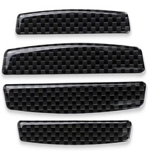 Universal Car Door Edge Guards 4PCS Carbon Fiber Protector Trim Anti-Collision
