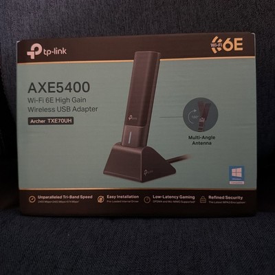 TP-Link Archer TXE70UH AXE5400 WiFi 6E USB Adapter Tri-Band Wireless Network...
