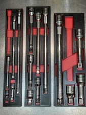 Snap On Extension Tray  1/4 3/8 1/2  tool box organizers custom