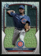 2023 Bowman #BCP-70 Jefferson Rojas Chrome Prospects Mojo Refractors