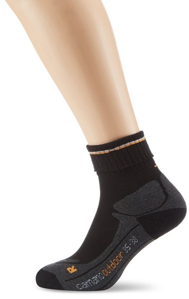 Herren Sportsocken Camano 5944 Gr. 43/46 Schwarz Baumwolle Socken-image