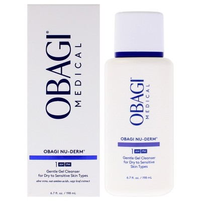 Nu-Derm 1 AM-PM Gentle Cleanser by Obagi for Unisex - 6.7 oz Cleanser