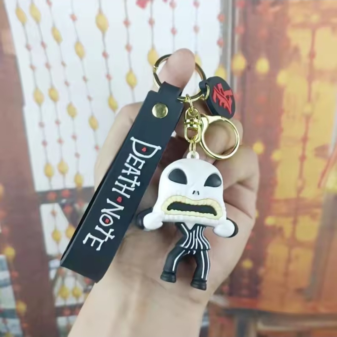 Nightmare Before Christmas Jack Skellington Silicone Character Keychain