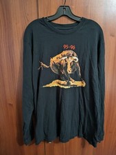 Mens ROKIT Long sleeve Bull Graphic shirt 95-96 L Large black made in USA