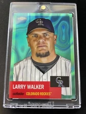 2022 Topps Chrome Platinum Anniversary Aqua Lava Refractor/299 Larry Walker