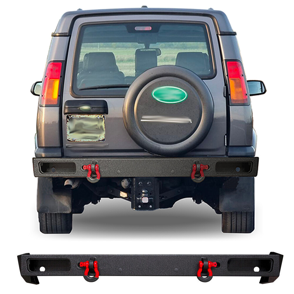 【547】99-04年式ランドローバー ディスカバリー2 リアバンパー Rear Bumper Fits 1999-2004 Land Rover Discovery 2 Ⅱ Steel W/D