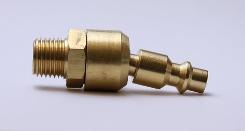 2Pack | Uffy Industrial Style Ball Swivel 1/4" Connect NPT Male Quick Air Tool M - Picture 3 of 5