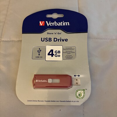 Verbatim Store 'n' Go 4GB USB Flash Drive Brand New In Package