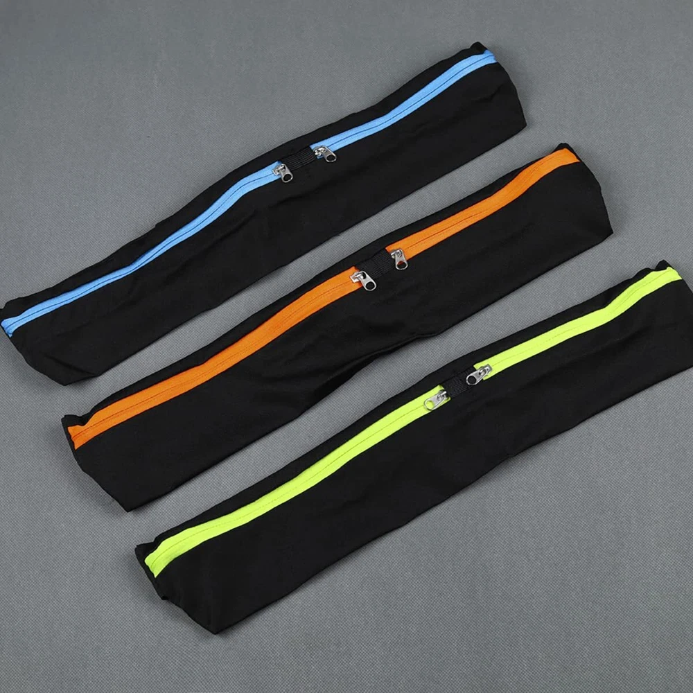 Running Belt Bag Sports Hip Bag for Men Women Holds Phone Keys Blue