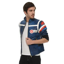 My Chemical Romance Party Poison Jacket Costume Cosplay *Blue Version* S-2XL