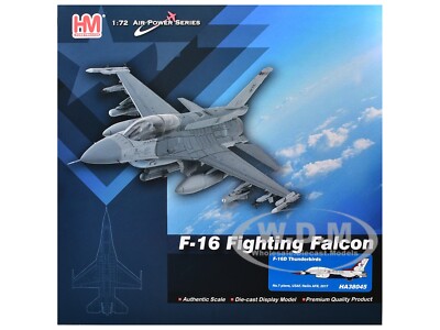 ★未展示美品★ホビーマスター F-16D サンダーバーズ 1/72 HA3805 LOCKHEED F-16D FIGHTING FALCON 