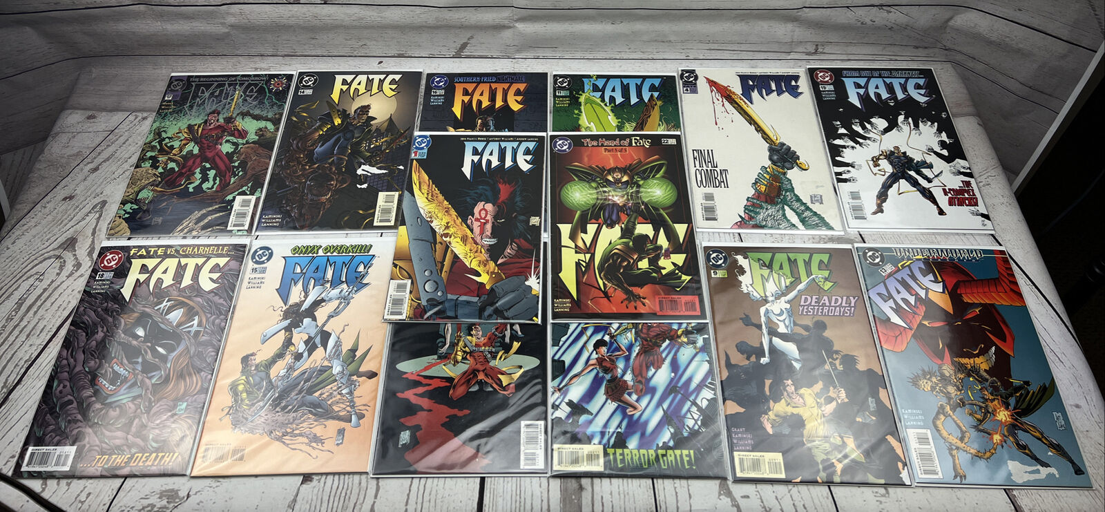 fate comic book lot of 14