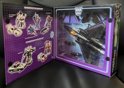 Transformers G1 Reissue Commemorative Series IV Decepticon Skywarp - Hasbro 2002