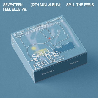 SEVENTEEN SEVENTEEN 12th Mini Album 'SPILL the FEELS' (FEEL BLUE Ver.) (CD)