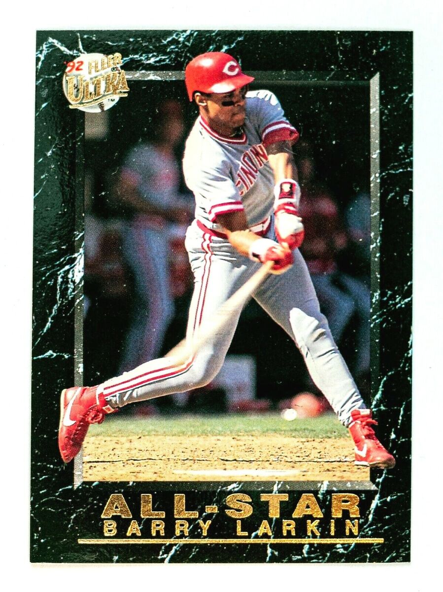 Barry Larkin #13 (1992 Fleer Ultra) All-Star Baseball Card Barry Larkin #13 (1992 Fleer Ultra) All-Star Baseball Card
