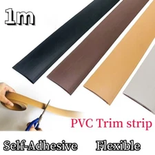 Self-Adhesive Floor Board Edge Strip Seal Line PVC Flat Door Threshold strip