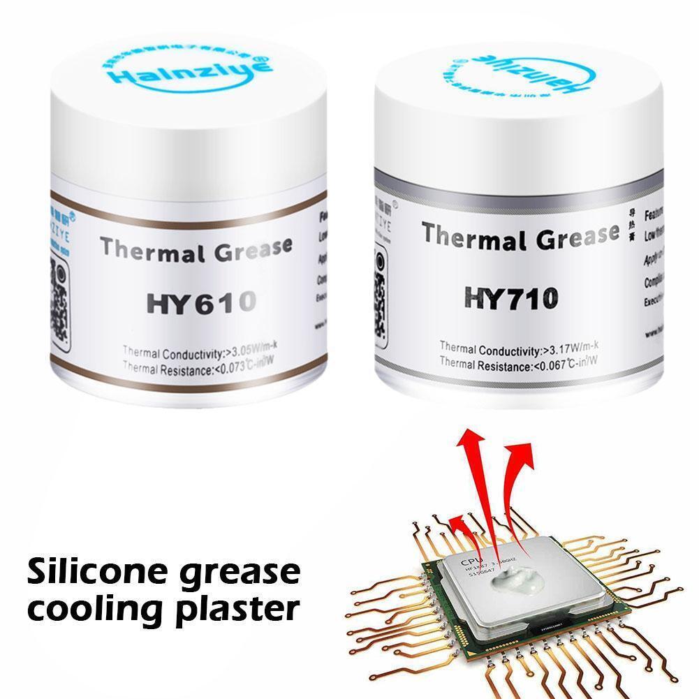 10g HY610 HY710 Thermal Conductive Grease Paste GPU Co CPU NICE LED