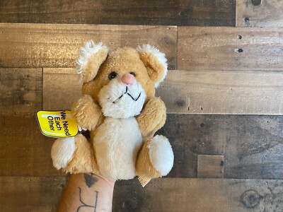 We Need Each Other Russ Berrie Bear VTG Small 7'' Firm Plush Beans Original Tags