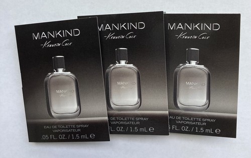 KENNETH COLE MANKIND 0.05 oz 1.5 ml EDT Mini/Travel Vial Lot Sample Deal - Picture 2 of 8