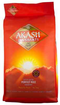 AKASH Basmati Reis 2 x 10 Kg Perfekter Reis rice