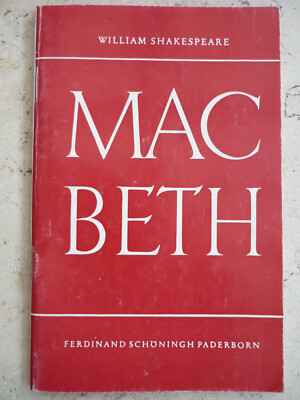 Macbeth von William Shakespeare (1976, Taschenbuch)