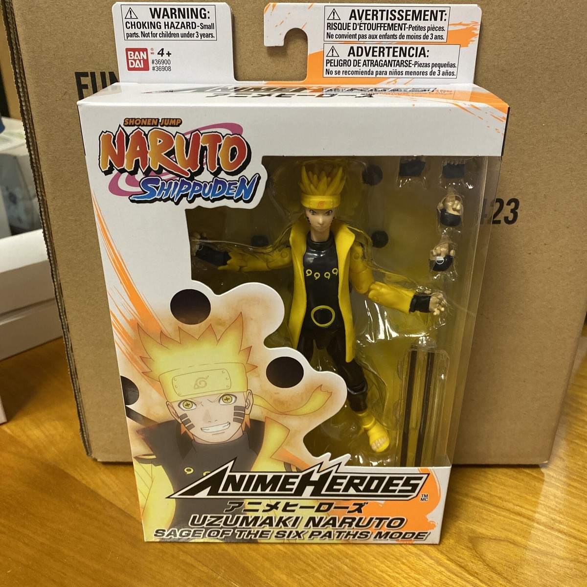 Bandai Anime Heroes Naruto Uzumaki Naruto Sage of Six Paths