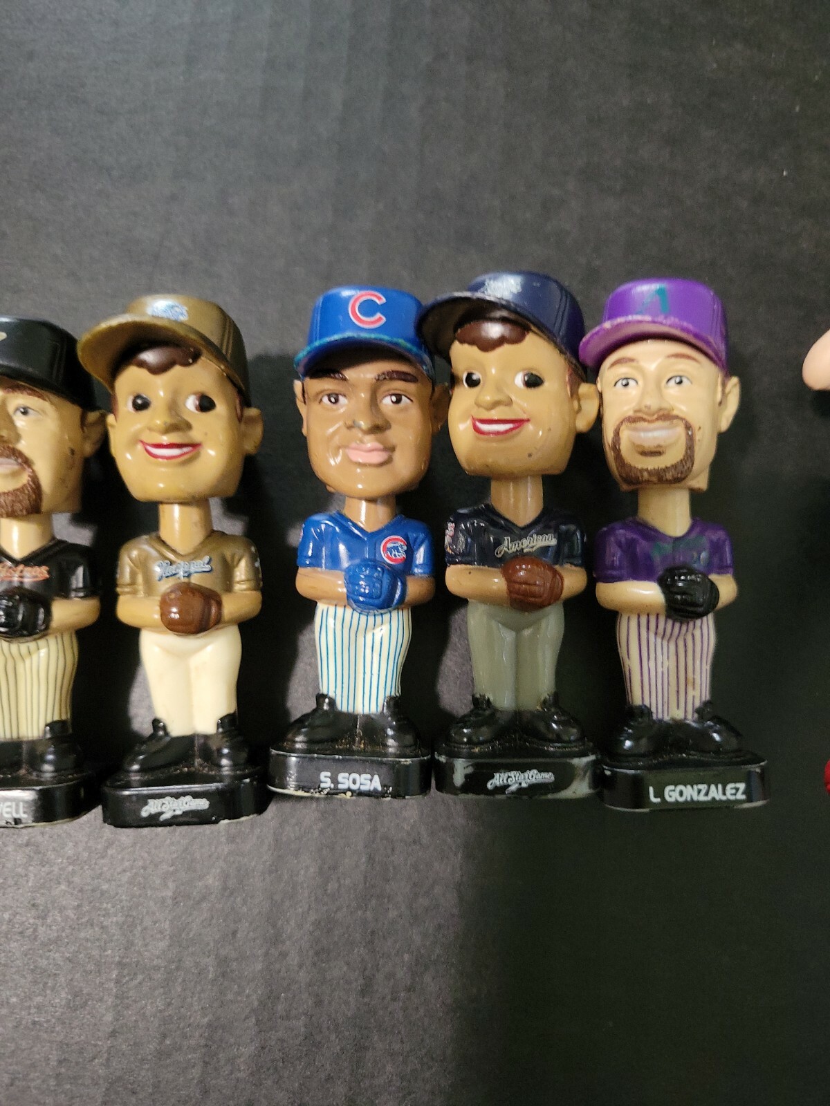 2002 Fotoball Mini Baseball Player Bobbleheads & Figure Lot Of 8 eBay