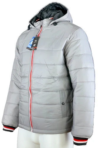 Men’s Winter Polyester Puffer Lightweight Jackets Unbranded - Gray - S image 3