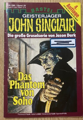 John Sinclair - Band 29 - Das Phantom von Soho - 4. Auflage