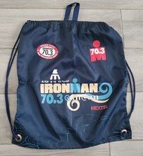 Vintage 2008 Ironman 70.3 Cancun Triathlon Drawstring Sling Backpack Bag