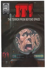 Millennium IT! THE TERROR FROM BEYOND SPACE #1 first printing die-cut cover