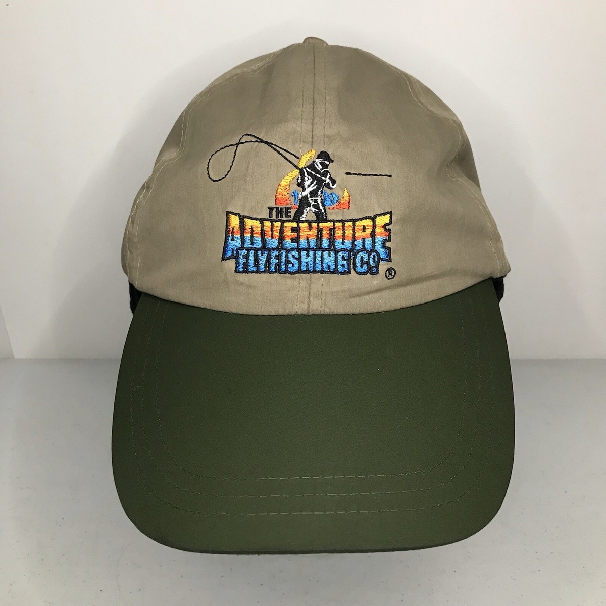 The Adventure FlyFishing Co. Long Bill Fishing Cap Hat Lined
