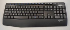 Logitech K345 Wireless Keyboard Nano Receiver Battery Cover NOT Included