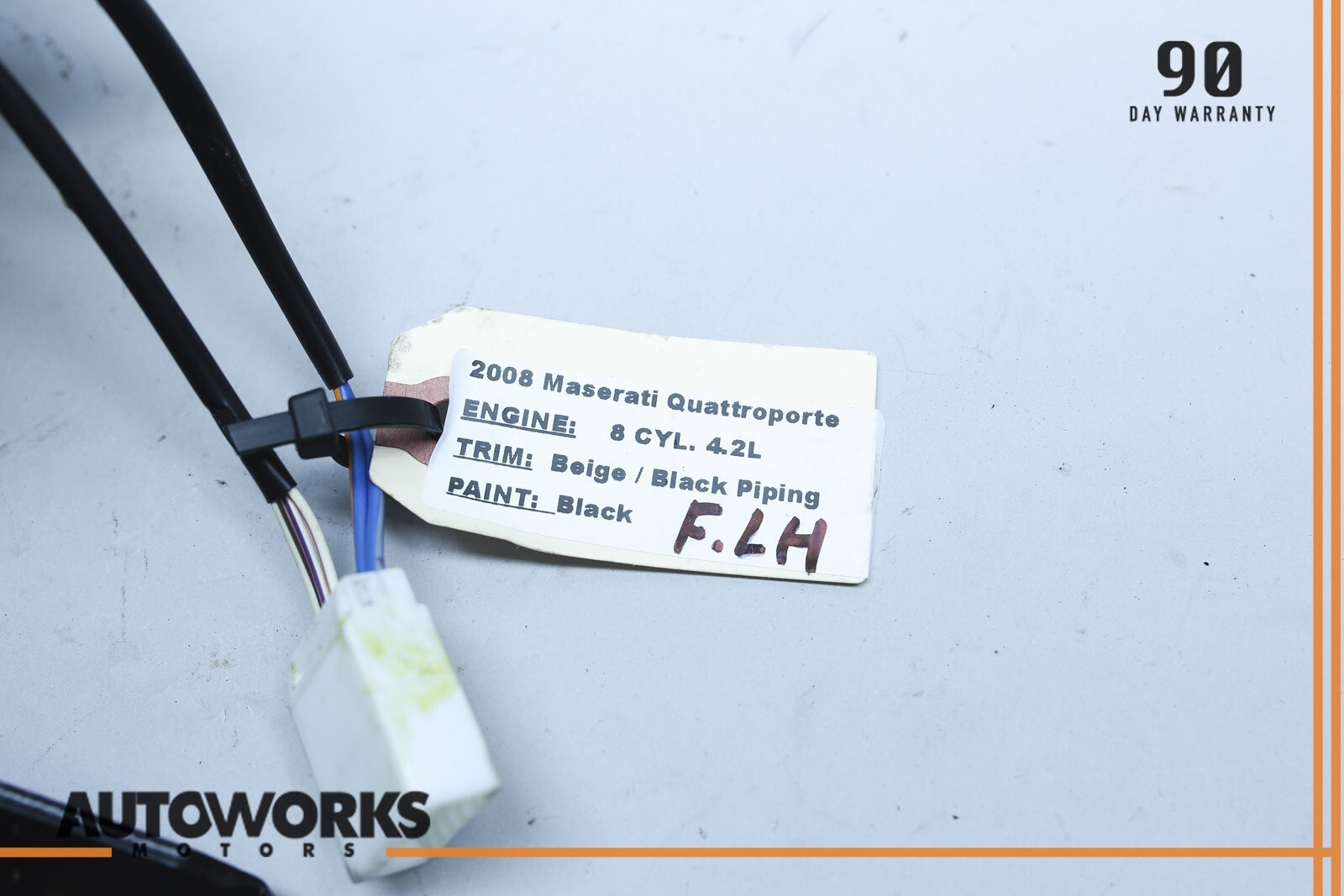 04-08 Maserati Quattroporte M139 Front Left Seat Adjustment Motor Set of 2 OEM