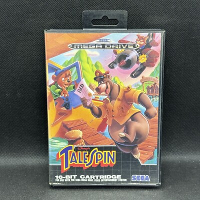 TaleSpin - Sega Mega Drive Spiel Videospiel - sehr guter Zustand 
