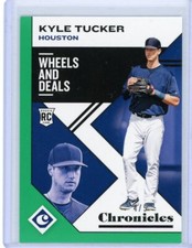 2019 Panini Chronicles Baseball Green Rookie #19 Kyle Tucker #4/5