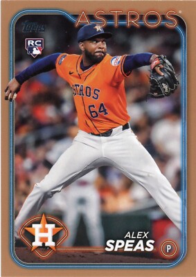 2024 TOPPS UPDATE GOLD ALEX SPEAS  1191/2024 HOUSTON ASTROS