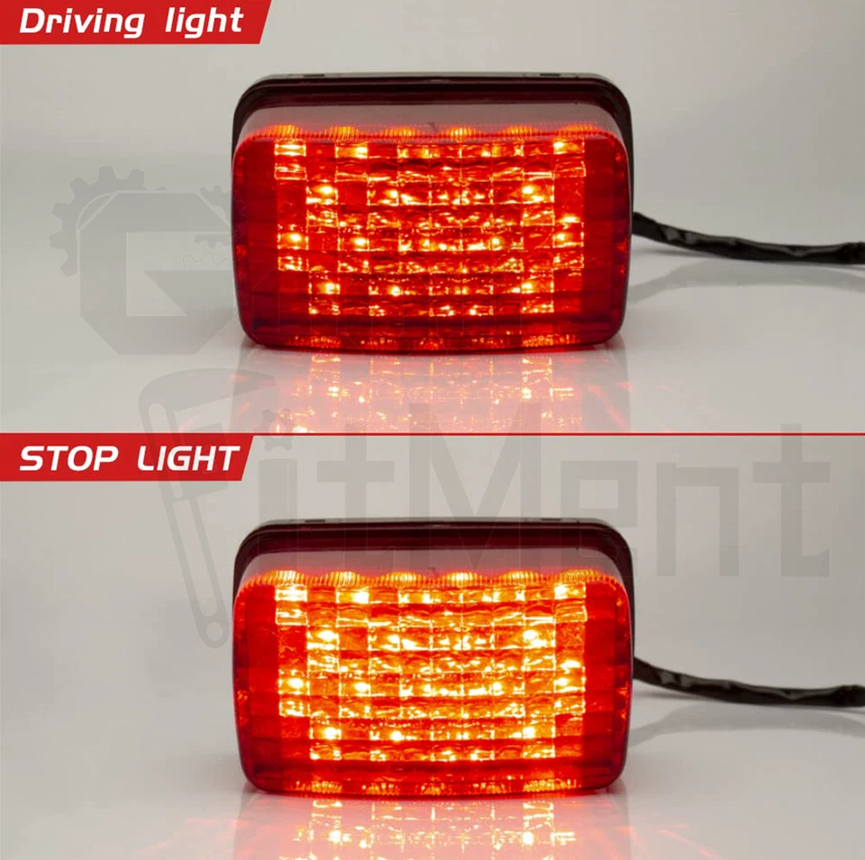 Задний фонарь мотоцикла тормозной светодиодный для Yamaha DT100 DT400 DT250 DT125 DT175 DT50 6 В - Изображение 3 из 4