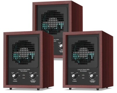 3 FRESH  AIR PURIFIER LIVING AIR CLASSIC HEPA XL15 FOR ECOQUEST